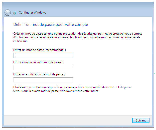 Windows 7 passord